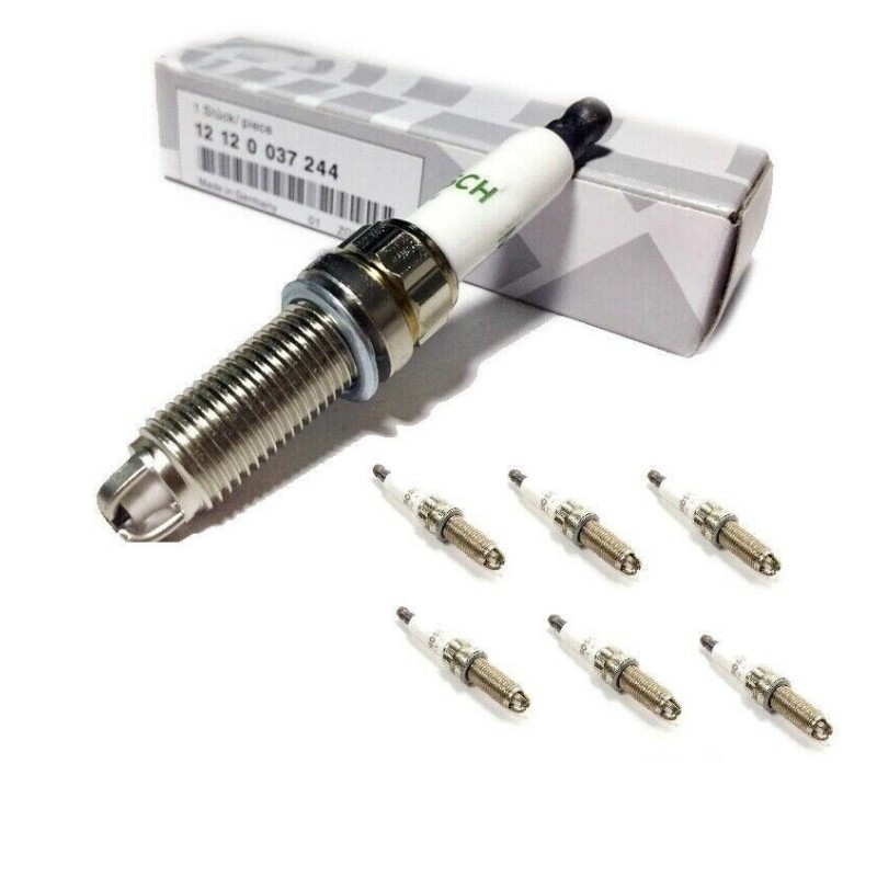 Moteur à essence 6 cylindres 3.0l Bougies d'allumage 6 pièces - Pièce d'origine BMW 6x12120037244