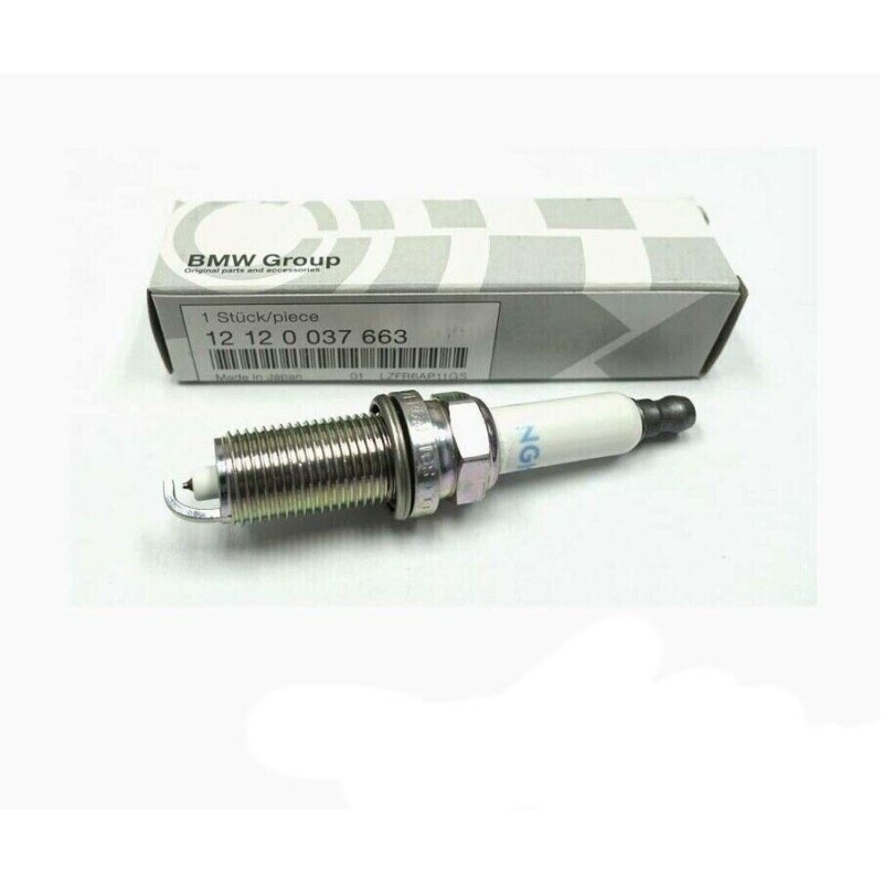 Moteur à essence 6 cylindres Bougie d'allumage 1 pièce - Pièce d'origine BMW 12120037663