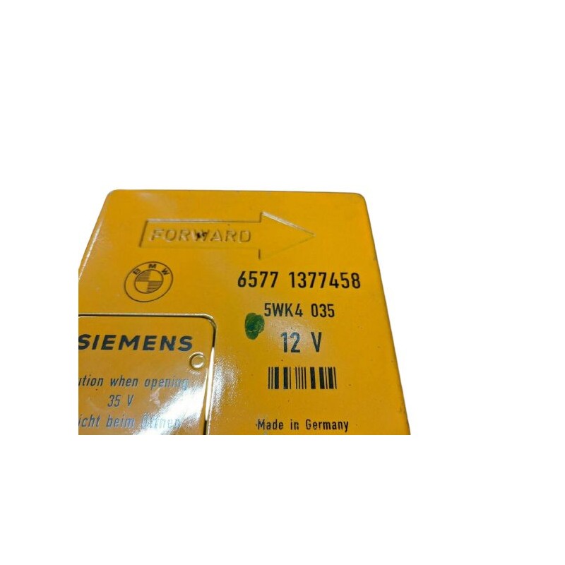 8 Unité de contrôle - Pièce d'origine BMW 65771377458