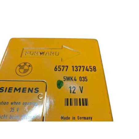 8 Unité de contrôle - Pièce d'origine BMW 65771377458
