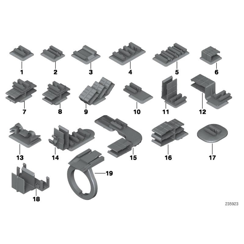 8-Support - Pièce d'origine BMW 61131378908