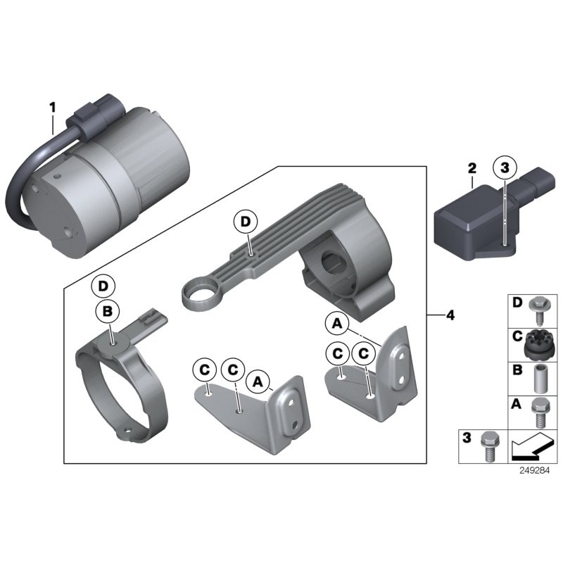 Capteur d'accélération - Pièce d'origine BMW 34526777435