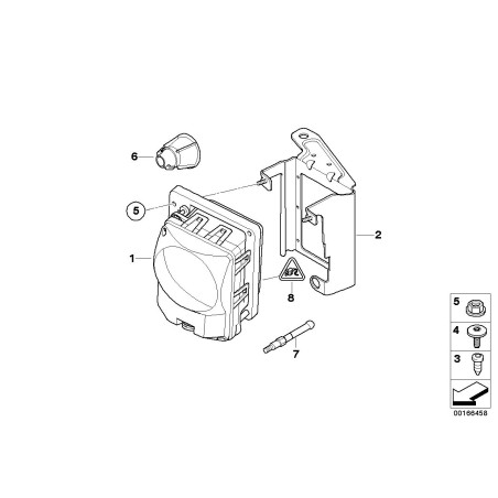 Capteur ACC - Pièce d'origine BMW 66316770000