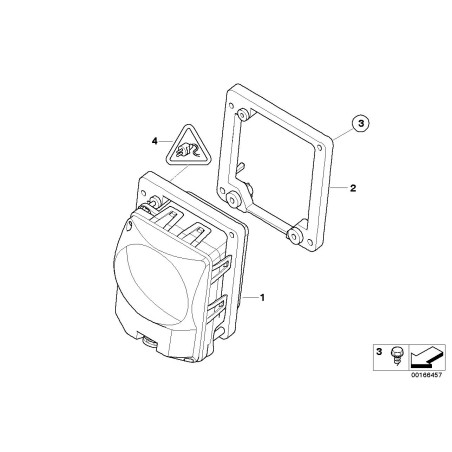Capteur ACC - Pièce d'origine BMW 66316779874