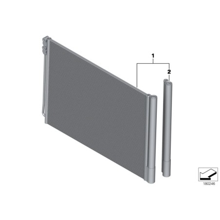 Déshydrateur de récepteur de climatisation - Pièce d'origine BMW 64509202689