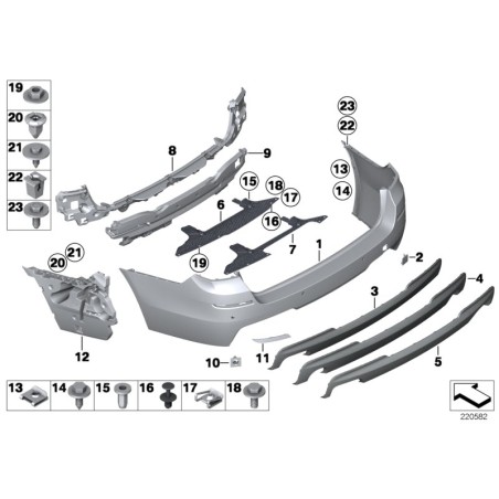 Adaptateur - Pièce d'origine BMW 51127904979