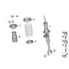 Amortisseur supplémentaire - Pièce d'origine BMW 31336789373 Amortisseur supplémentaire - Pièce d'origine BMW 31336789373