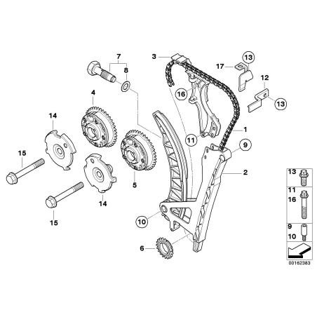 Unité de réglage - Pièce d'origine BMW 11367500032