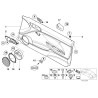 Insigne d'airbag noir - Pièce d'origine BMW 51418253158 Insigne d'airbag noir - Pièce d'origine BMW 51418253158