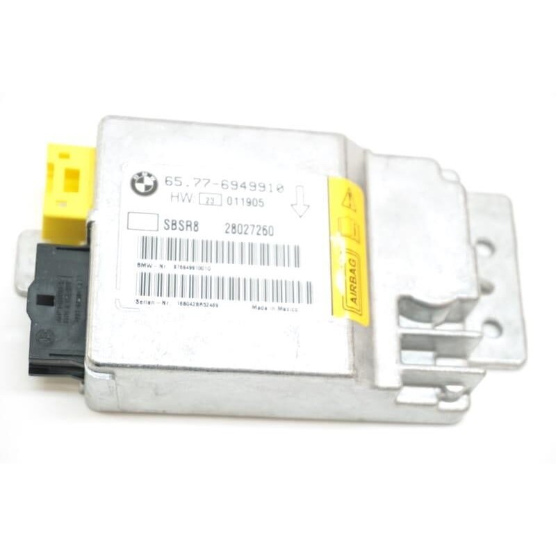 Module de contrôle de l'airbag pilier B droit - Pièce d'origine BMW 65776949910 Module de contrôle de l'airbag pilier B droit - Pièce d'origine BMW 65776949910