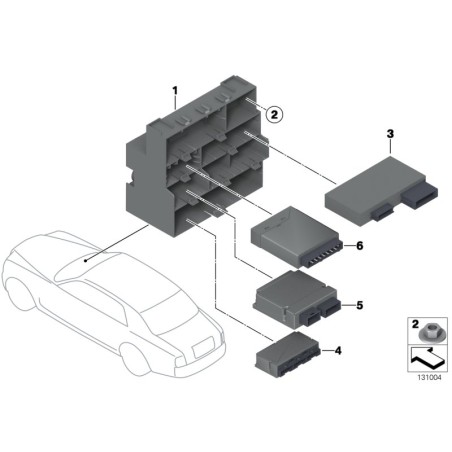 Module de contrôle de l'airbag - Pièce d'origine BMW 65776949899