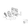 Ventilateur de climatisation - Pièce d'origine BMW 64546921383 Ventilateur de climatisation - Pièce d'origine BMW 64546921383