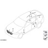 Garniture de ventilation latérale du conduit d'air gauche - Pièce d'origine BMW 51137418177 Garniture de ventilation latérale du conduit d'air gauche - Pièce d'origine BMW 51137418177