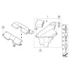 Capot d'aspiration du conduit d'air - Pièce d'origine BMW 13717838285 Capot d'aspiration du conduit d'air - Pièce d'origine BMW 13717838285