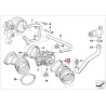 Tuyau de conduite d'admission de filtre à air - Pièce d'origine BMW 13541740073 Tuyau de conduite d'admission de filtre à air - Pièce d'origine BMW 13541740073