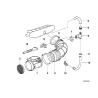 Tuyau de conduite d'admission de filtre à air - Pièce d'origine BMW 13541740073 Tuyau de conduite d'admission de filtre à air - Pièce d'origine BMW 13541740073
