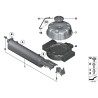 Pompe d'alimentation en air - Pièce d'origine BMW 37226787617 Pompe d'alimentation en air - Pièce d'origine BMW 37226787617