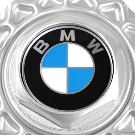Cache moyeu central de roue en alliage 151mm 4 pièces - Pièce d'origine BMW 36132225622