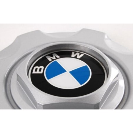Ensemble de quatre bouchons de centre de moyeu de roue en alliage Style 19 - Pièce d'origine BMW 4x36131182309.