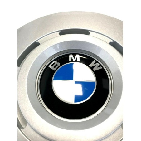 Ensemble de quatre bouchons de centre de moyeu de roue en alliage - Pièce d'origine BMW 4x36131181897 Ensemble de quatre bouchons de centre de moyeu de roue en alliage - Pièce d'origine BMW 4x36131181897