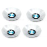 Ensemble de 4 bouchons de moyeu de garniture de roue en alliage - Pièce d'origine BMW 4x36136763117 Ensemble de 4 bouchons de moyeu de garniture de roue en alliage - Pièce d'origine BMW 4x36136763117