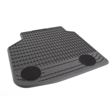 Tapis de sol en caoutchouc toutes saisons noir - Pièce d'origine BMW 51472409280