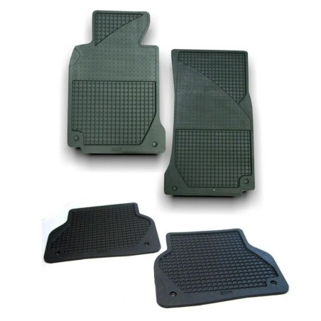 Tapis de sol en caoutchouc toutes saisons avant + arrière - Pièce d'origine BMW 82559405043/82559405044