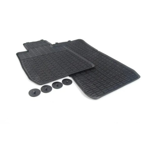 Tapis de sol avant en caoutchouc toutes saisons - Ensemble LHD - Pièce d'origine BMW 51472458442