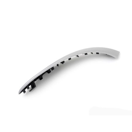 Garniture de tirage de porte hexagonale en aluminium droite - Pièce d'origine BMW 51418064250