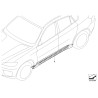 Ensemble de marchepieds en aluminium - Pièce d'origine BMW 51950443731 Ensemble de marchepieds en aluminium - Pièce d'origine BMW 51950443731
