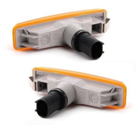 Paire de clignotants latéraux d'aile jaune ambre 2 pièces - Pièce d'origine BMW 2x63148360589
