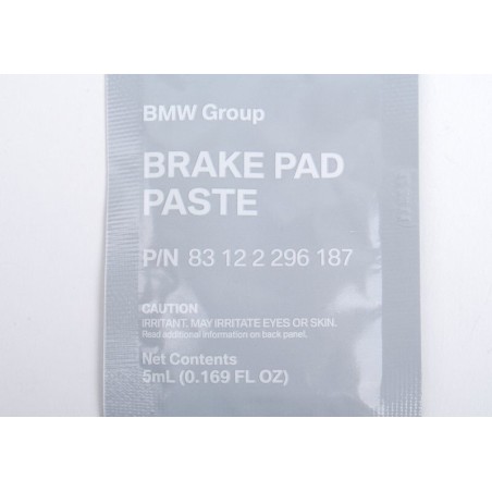 Pâte anti-bruit pour plaquettes de frein - Sachet de 3 grammes - Pièce d'origine BMW 81229407103
