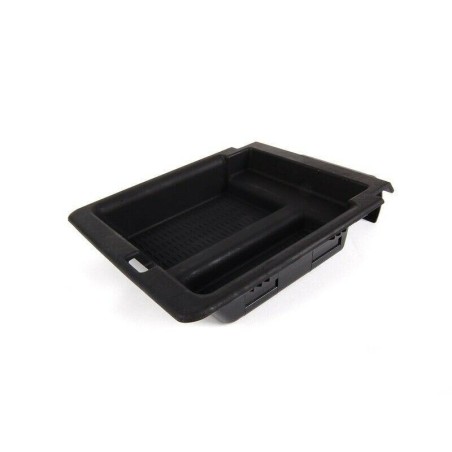 Plateau de rangement d'accoudoir noir - Pièce d'origine BMW 51168228810