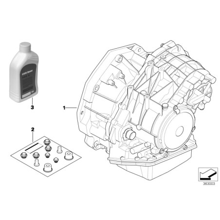 ATF 5 - Pièce d'origine BMW 83222344207 ATF 5 - Pièce d'origine BMW 83222344207