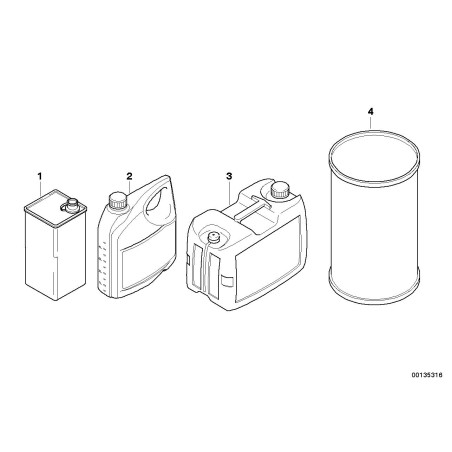 Huile ATF 60 litres - Pièce d'origine BMW 81229400275