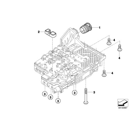Manchon d'étanchéité de transmission automatique - Pièce d'origine BMW 24347588725
