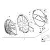 Ventilateur auxiliaire - Pièce d'origine BMW 64542228432 Ventilateur auxiliaire - Pièce d'origine BMW 64542228432