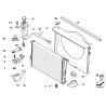 Cache du ventilateur auxiliaire - Pièce d'origine BMW 17101438457 Cache du ventilateur auxiliaire - Pièce d'origine BMW 17101438457