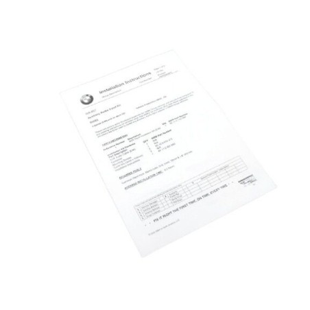 Kit de rétrofit d'entrée auxiliaire - Pièce d'origine BMW 65120153501