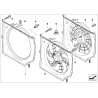 Assemblage de ventilateur auxiliaire - Pièce d'origine BMW 17117561757 Assemblage de ventilateur auxiliaire - Pièce d'origine BMW 17117561757