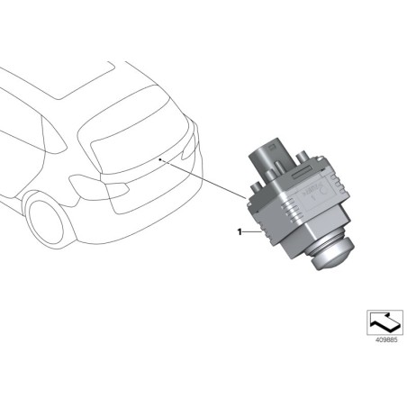 Caméra de recul - Pièce d'origine BMW 66539390542