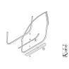 Joint de porte gris basalte gauche - Pièce d'origine BMW 51767008581 Joint de porte gris basalte gauche - Pièce d'origine BMW 51767008581