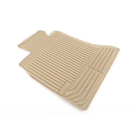 Ensemble de tapis de sol en caoutchouc de la ligne de base - Pièce d'origine BMW 51472153726 pour l'avant.