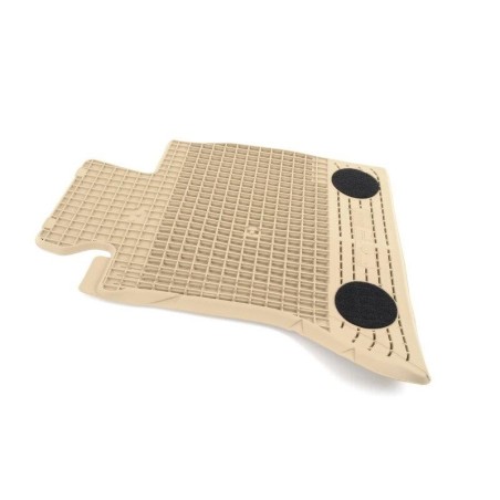 Ensemble de tapis de sol en caoutchouc de la ligne de base - Pièce d'origine BMW 51472153726 pour l'avant.