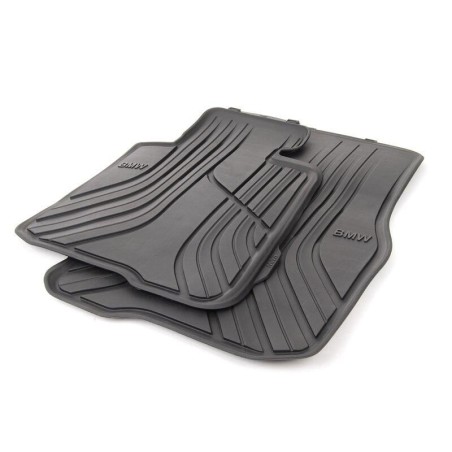 Ensemble de tapis de sol en caoutchouc de la ligne de base - Pièce d'origine BMW 51472348155