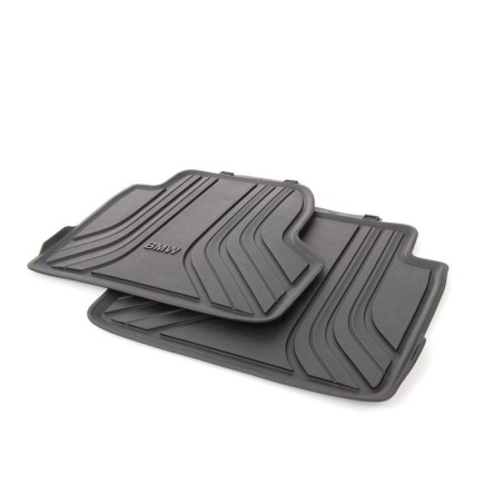 Ensemble de tapis de sol en caoutchouc de la ligne de base arrière - Pièce d'origine BMW 51472348158