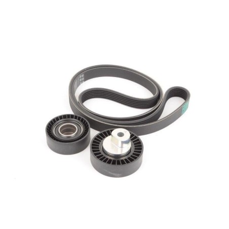 Kit de service de base pour courroie de pompe à eau/alternateur et poulie - Pièce d'origine BMW 11282250244