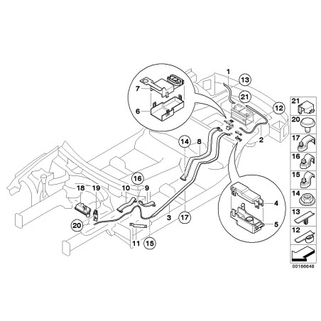 Câble de batterie positif - Pièce d'origine BMW 61129127780 Câble de batterie positif - Pièce d'origine BMW 61129127780