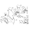 Garniture de capote beige gauche - Pièce d'origine BMW 51437022397 Garniture de capote beige gauche - Pièce d'origine BMW 51437022397