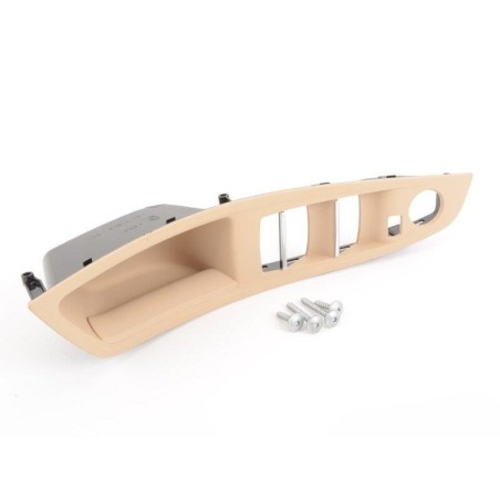 Garniture de poignée de porte avant beige gauche - Pièce d'origine BMW 51417225867